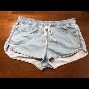 Forever 21 Elastic Waist Dolphin Shorts